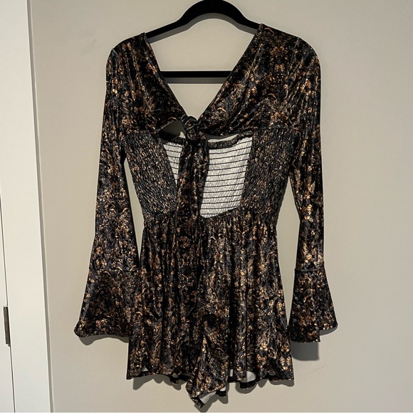 Free People Bali Tightrope Romper NWOT - Picture 9 of 9